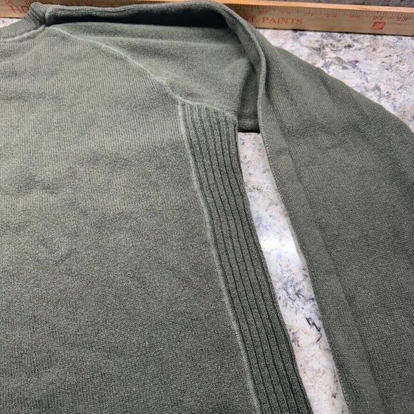 The North Face Sweater Mens Sz Medium Crew Neck Pullover sweatshirt Olive Green - Picture 7 of 7